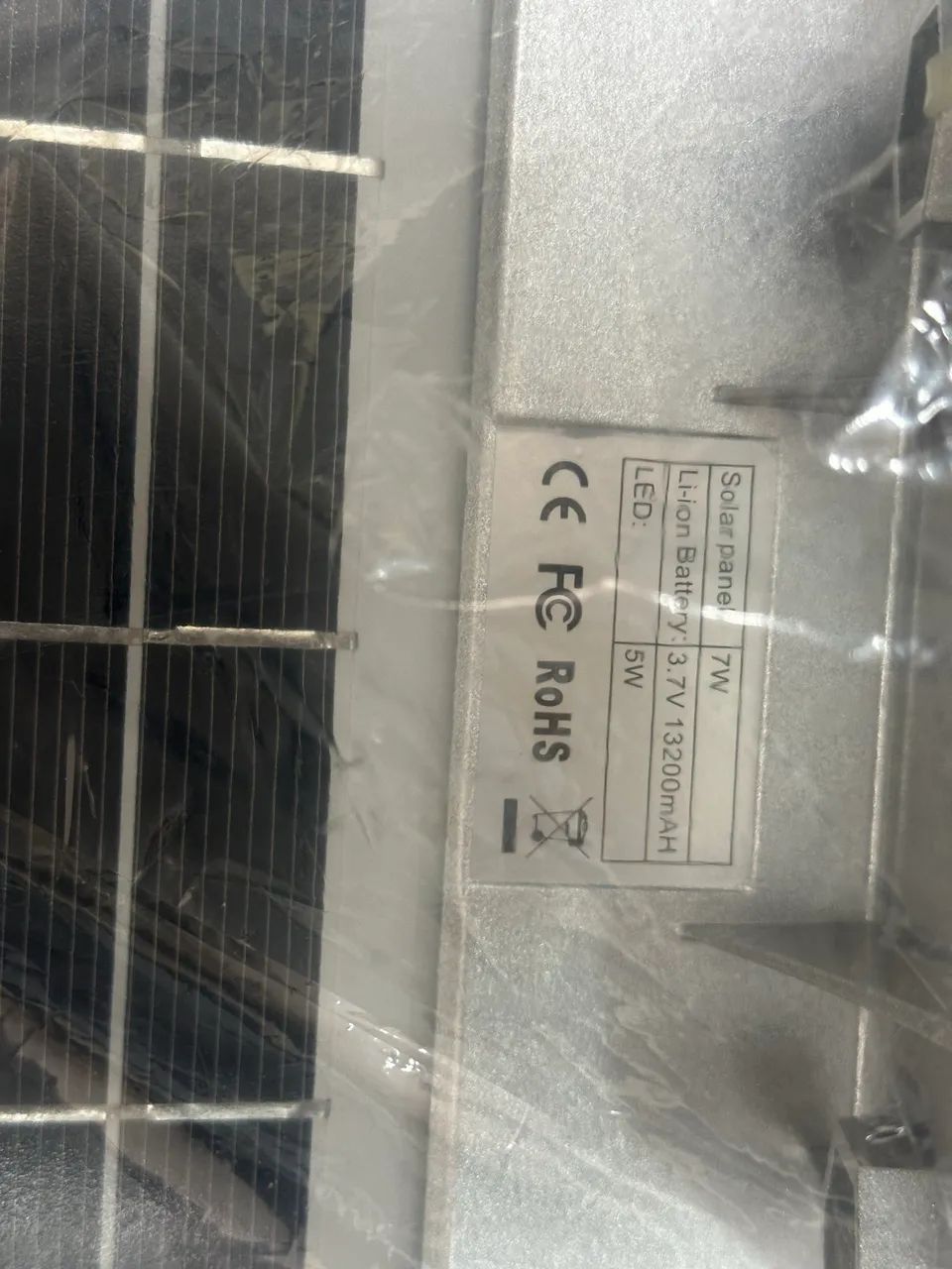 Luminária solar integrada para postes - Foto 3