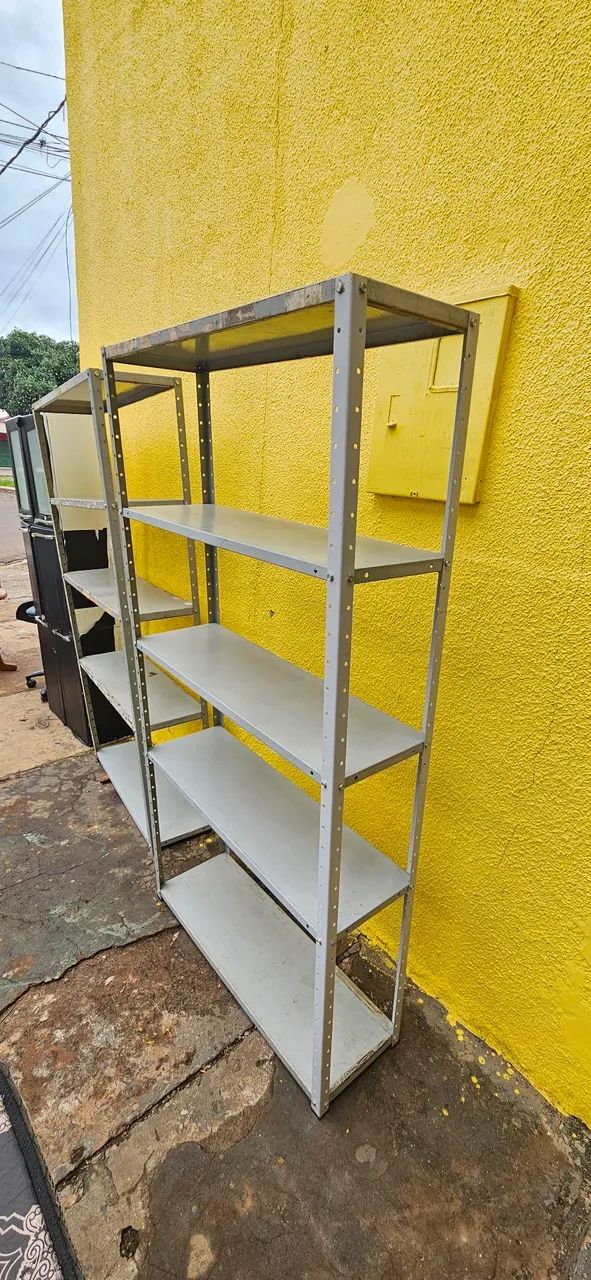 prateleira de aço usada ENTREGA GRÁTIS  - Foto 5