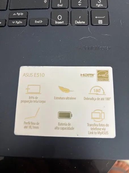 Notebook Asus E510