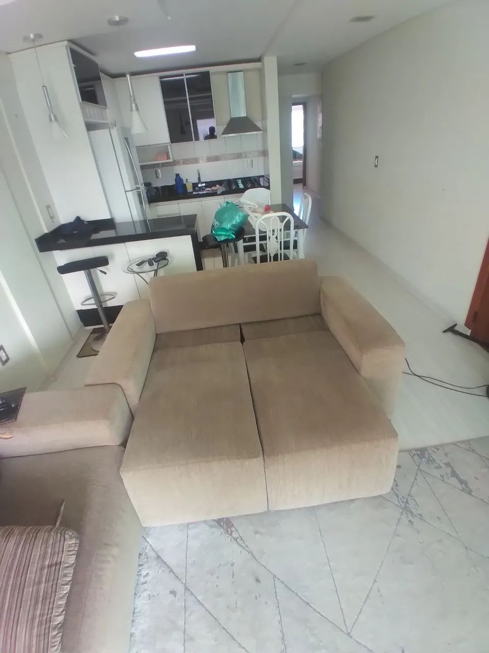 Faço doação de conjunto de sofá  - Foto 3