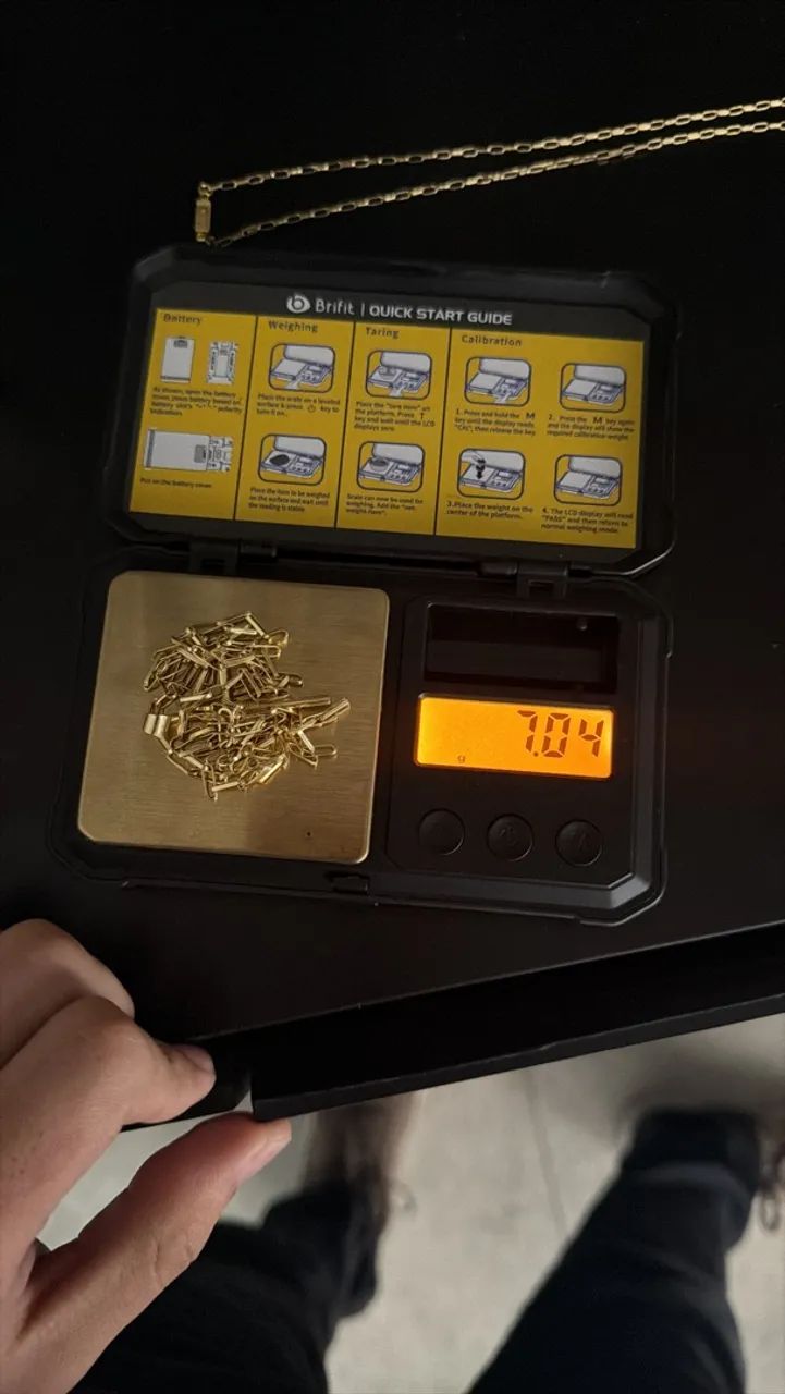 Corrente de ouro 18k - 7.0G OCA - Foto 4