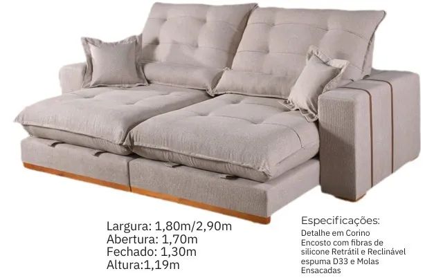 Poltrona Giratória Elegante - Foto 5