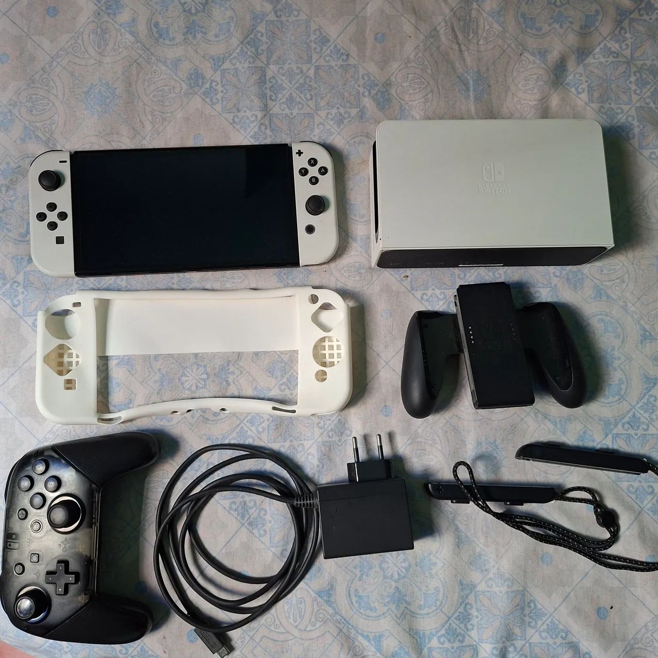 Nintendo Switch Oled Branco Mario Kart 