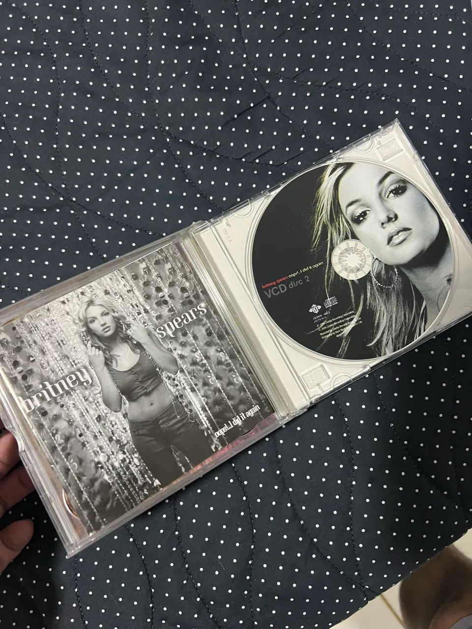 Britney Spears - Oops!? I Did It Again Edição dupla coreana - CDs