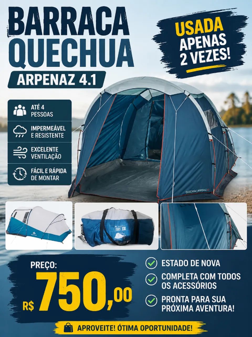 Barraca de acampamento