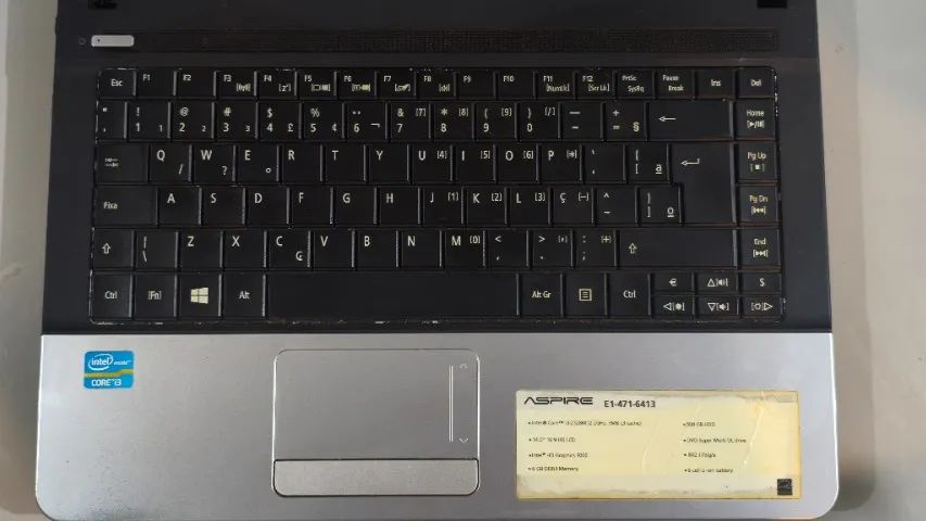 Acer Aspire E1-471-6413 - Para conserto ou retirada de peças - Foto 2