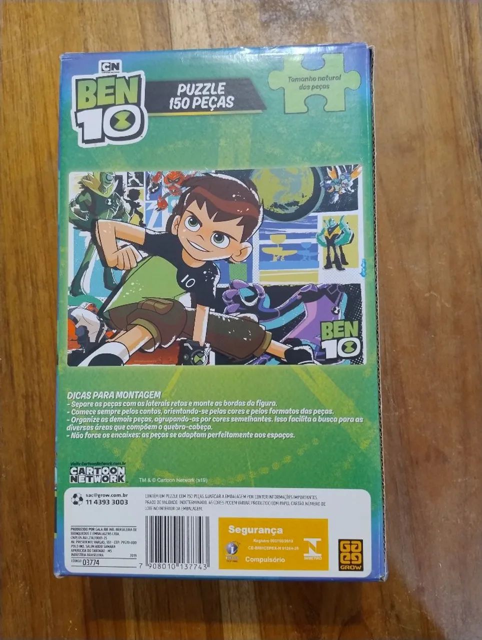 Quebra cabeça ben 10 - Foto 2