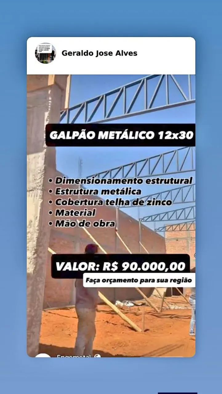 Galpões Projetos construção reforma 