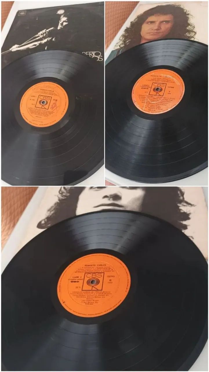 Coletânea Discos Vinil Roberto Carlos e brinde - Foto 3