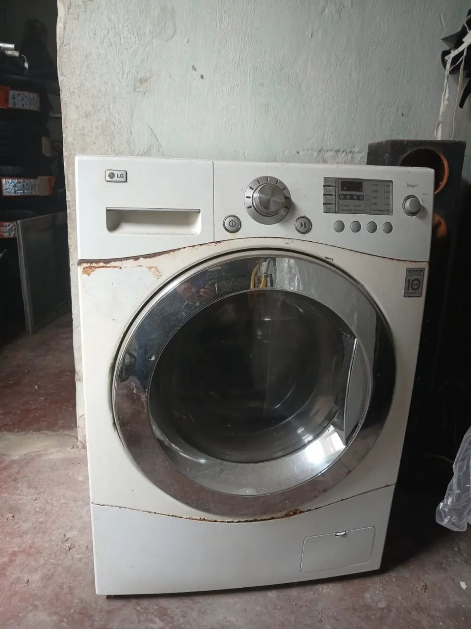 Máquina de lavar LG ( Lava e seca ) 10kg - Foto 2