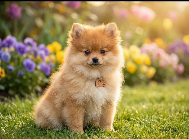 Spitz alemao anao disponivel 