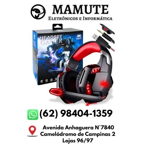 Fone De Ouvido Headset Gamer Kp-455a knup Ps4 Pc Xbox