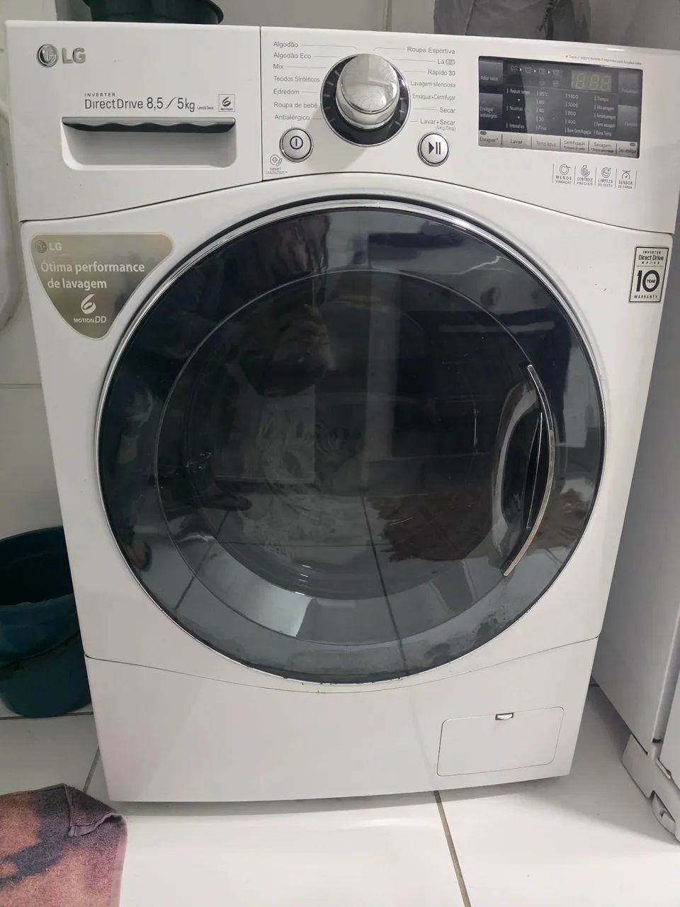 Lava e Seca LG 8,5 kg - Perfeito Funcionamento