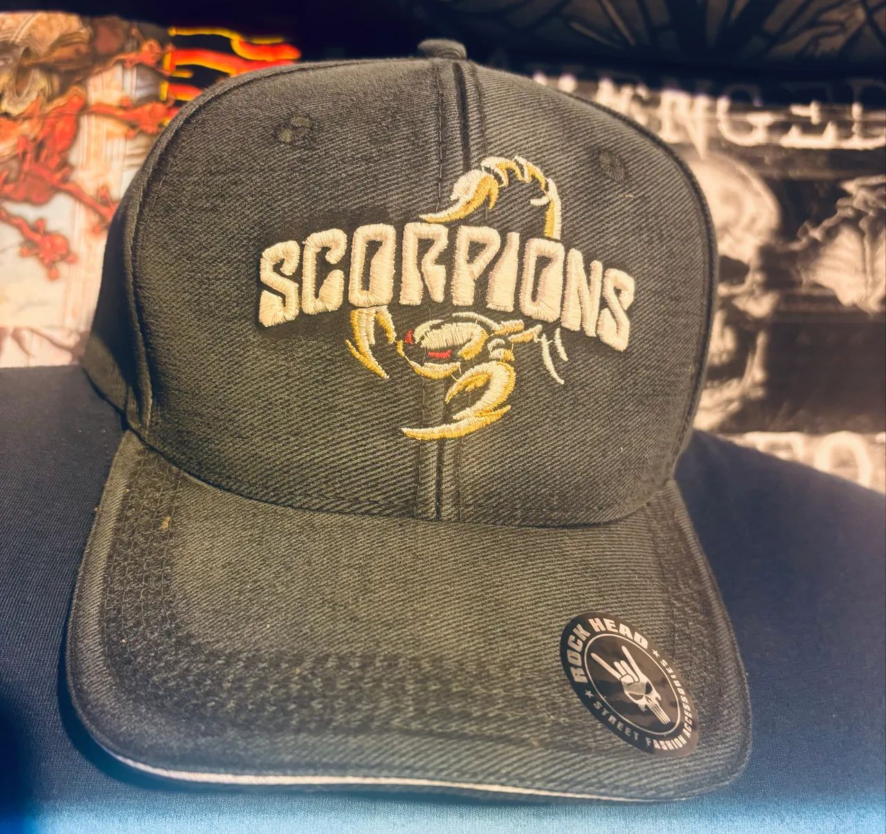 Boné Estonado Scorpions Rock - Foto 4