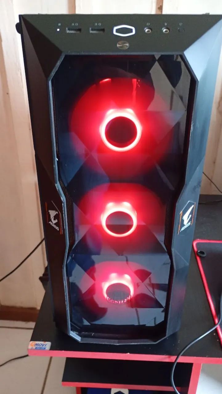 Troco Pc gamer pego ps5 mais volta de 3000, Pc Ryzen 5 5500x3d,placa mãe Asus tuf gaming.