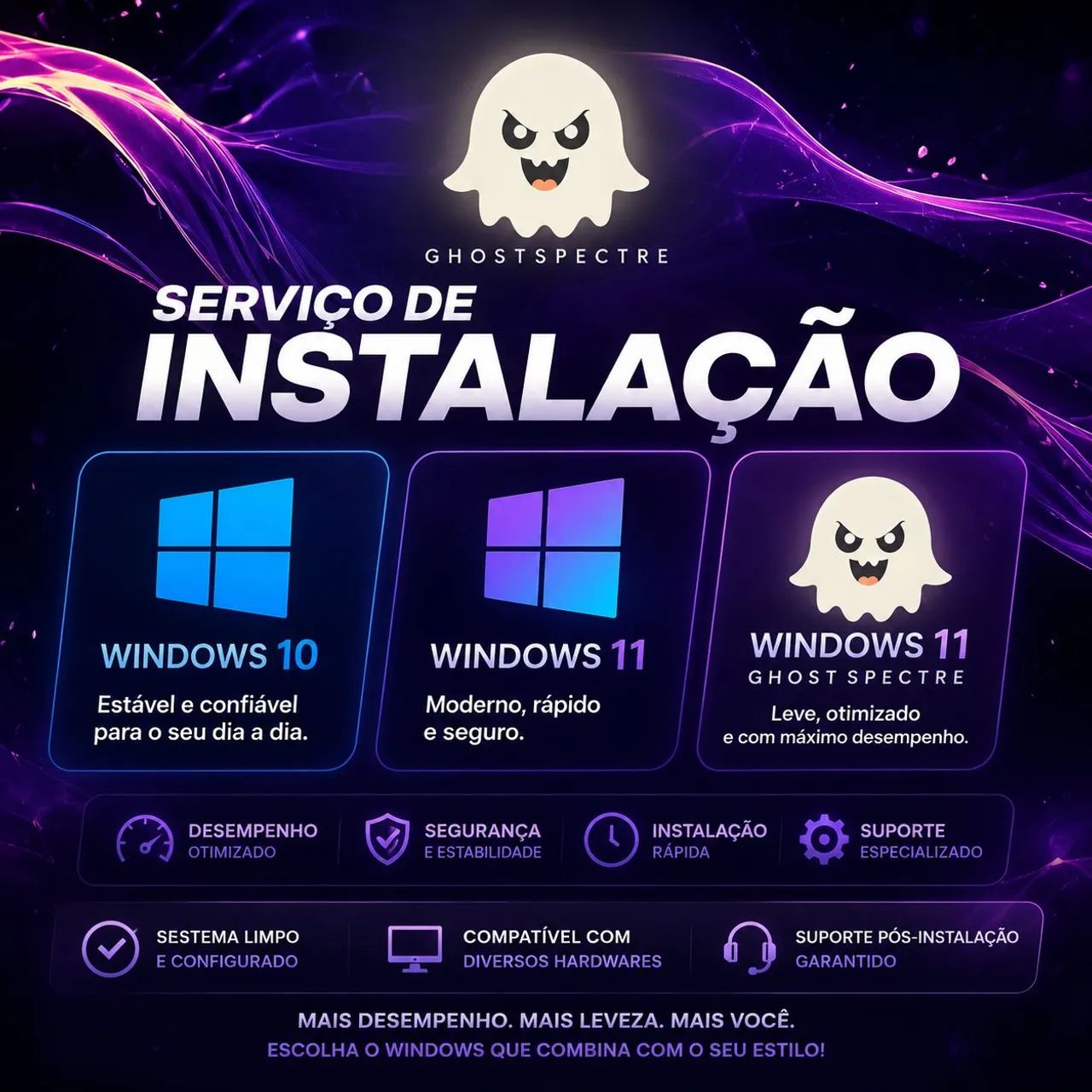 Formatação/Instalação e manutenção de computador