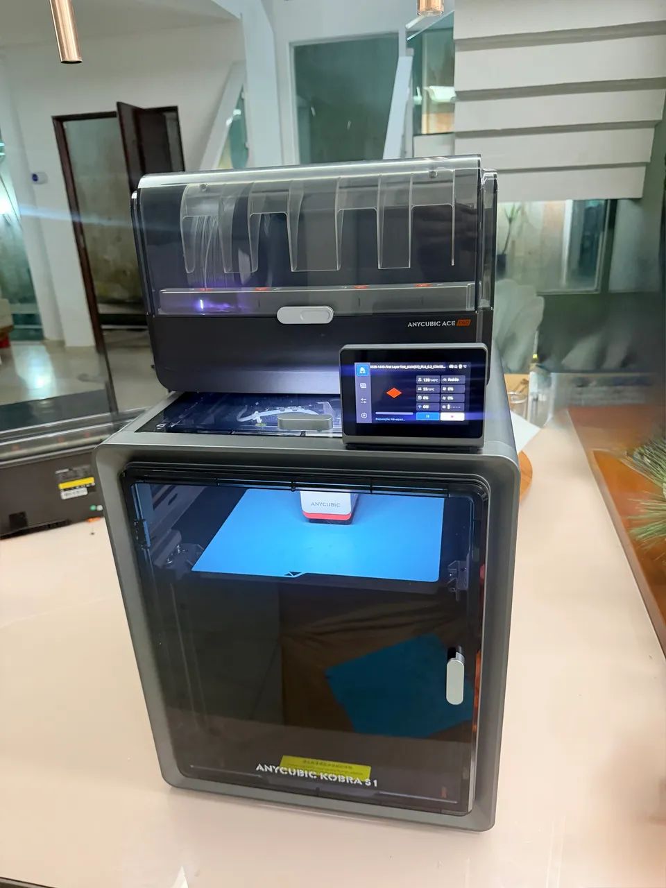 Impressora 3d Anycubic Kobra S1Combo Ace pro  - Foto 3
