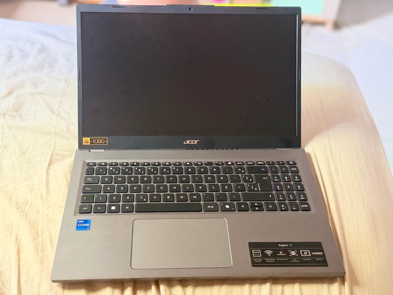 Notebook da Acer seminovo