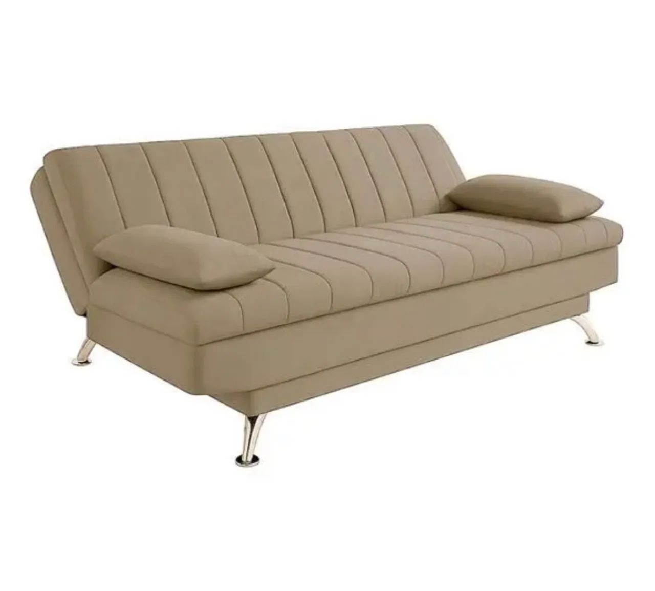 Sofá Cama Bege Linoforte - Foto 3