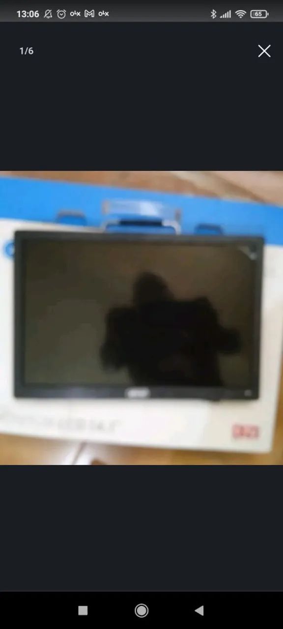 TV 14 polegadas e monitor novo 