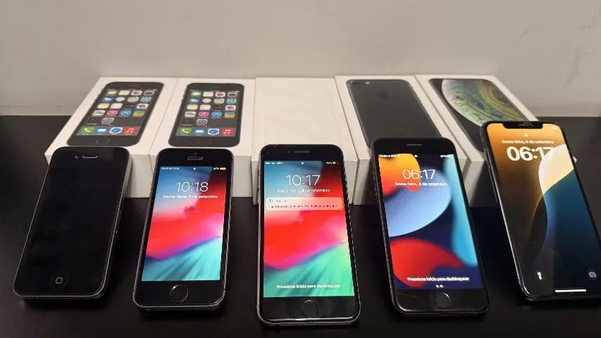 Lote - 5 iPhones Usados - Foto 2