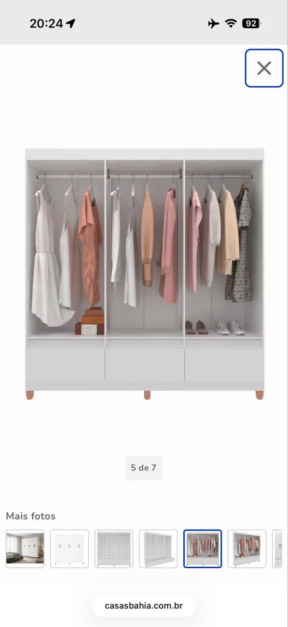 Guarda roupa casal