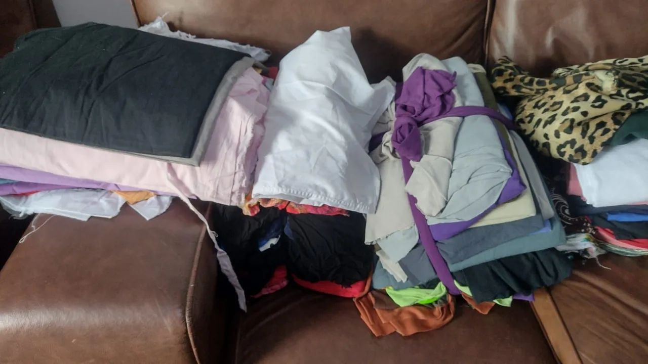 Vendo panos e tecidos no kilo o valor é diferente do anúncio  - Foto 4