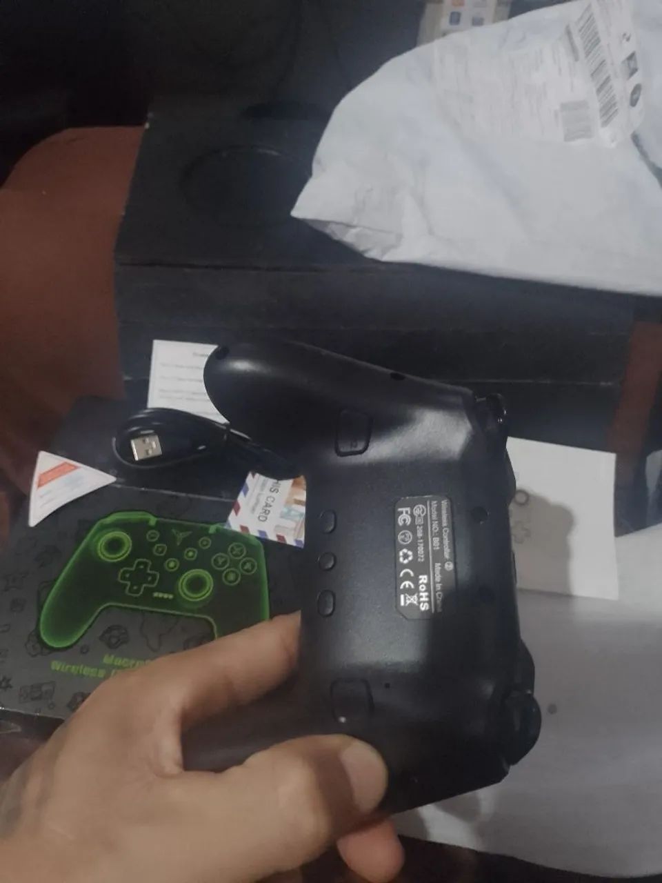 Controle macroglow Nintendo switch,Pc,Ios e Android  - Foto 3