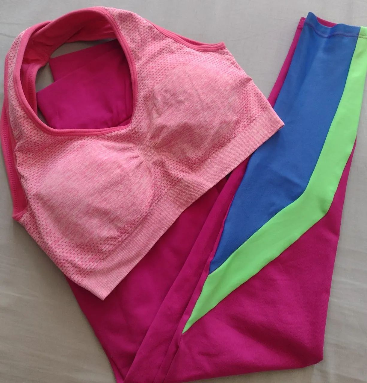 Kit Academia Calça+Top (2 Peças)
