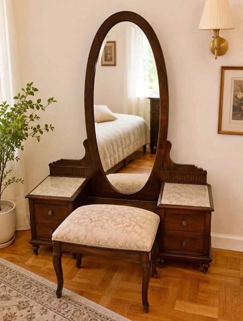Penteadeira estilo Art Déco - década de 30 - Foto 2