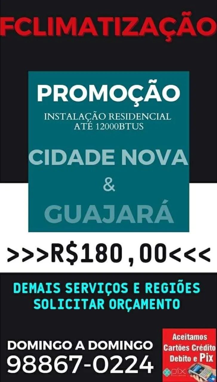 Instalação Central $180$