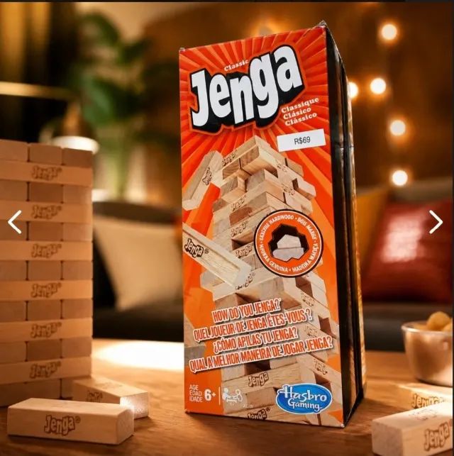 Jenga Clássico em Blocos
