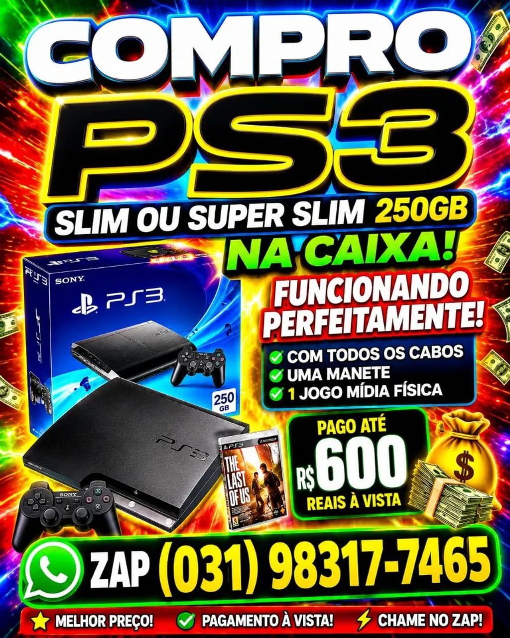 Ps3 sim ou super slim