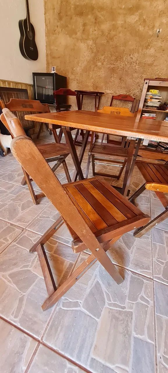 Conjunto de mesa e cadeiras  - Foto 4