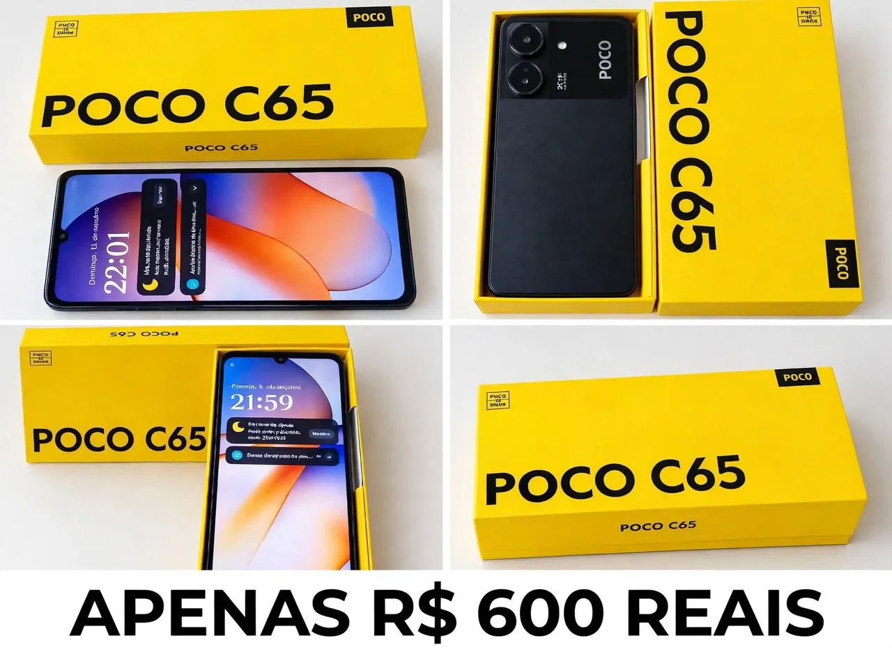 Smartphone Poco C65 128Gb