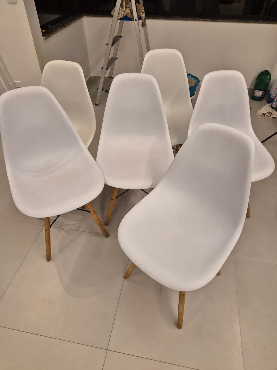 6 cadeiras eames eifell  - Foto 4