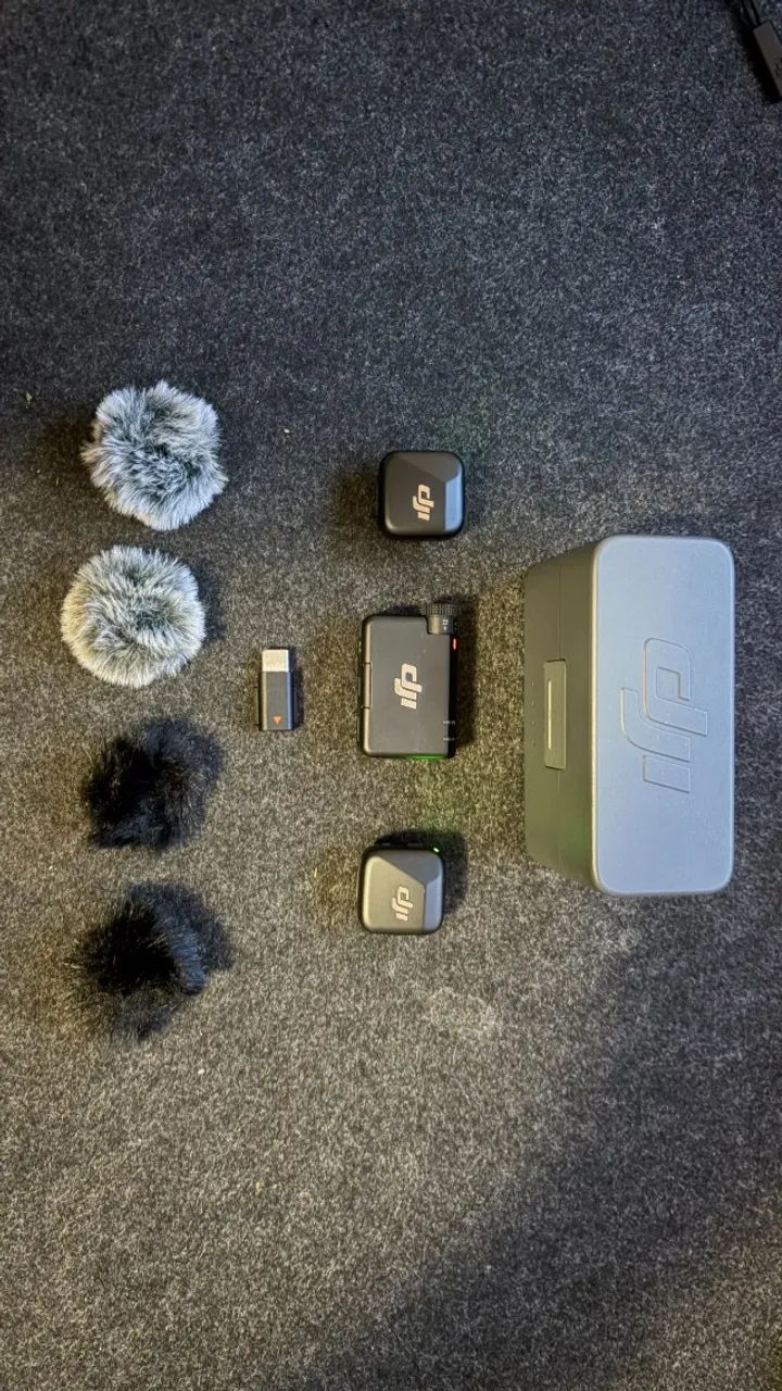 DJI Mic Mini - 2 Microfones e 1 Transmissor