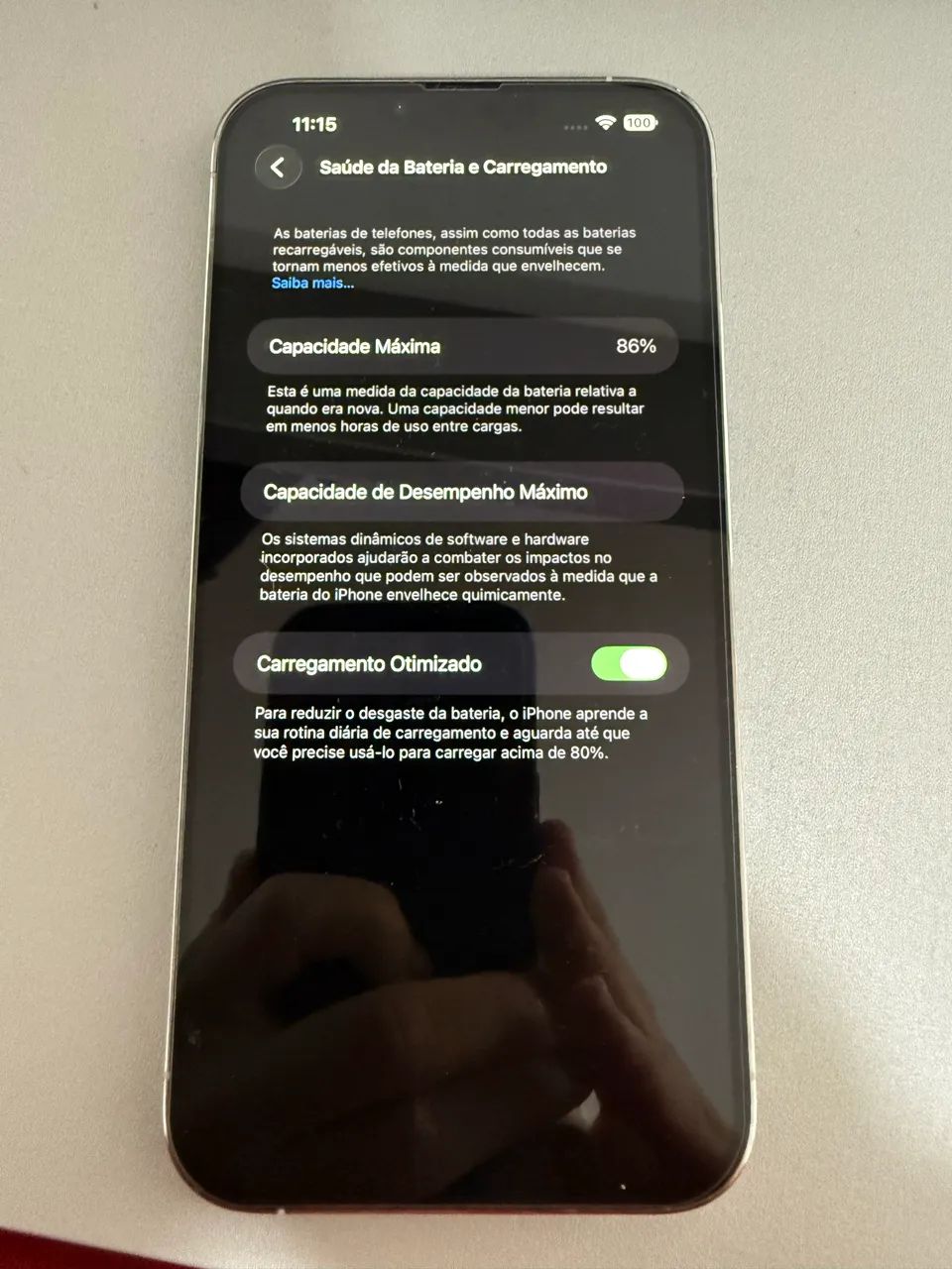 iPhone 13 Promax 128gb branco - Foto 5