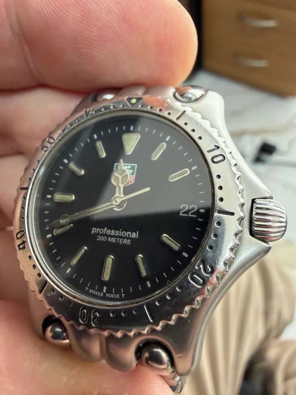 Tag heuer s/el 200 metros quartz ref 99.313-1 - Foto 3