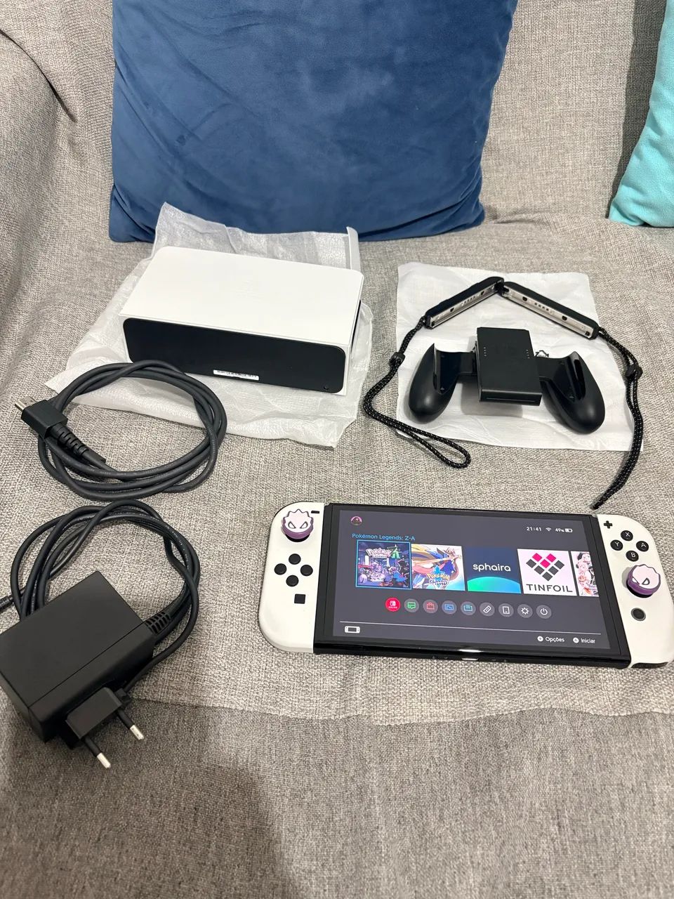 Vendo Nintendo Switch OLED Desbloqueado  - Foto 2