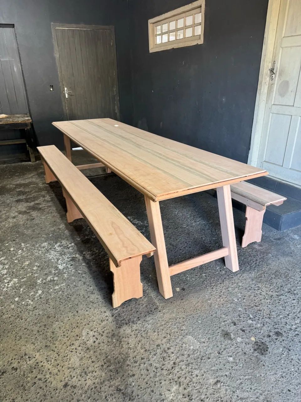 Mesa com Bancos MAD-EUCALIPTOR para pessoas exigentes qualidade  - Foto 4