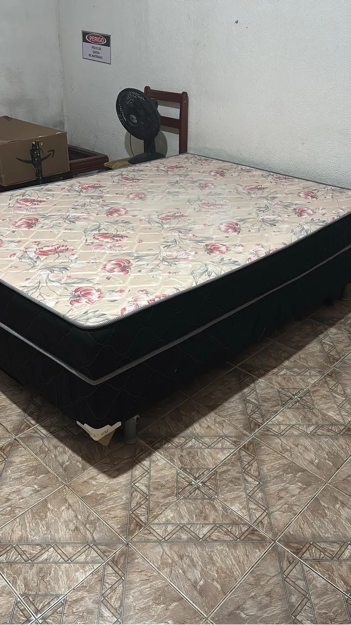 Cama box casal 