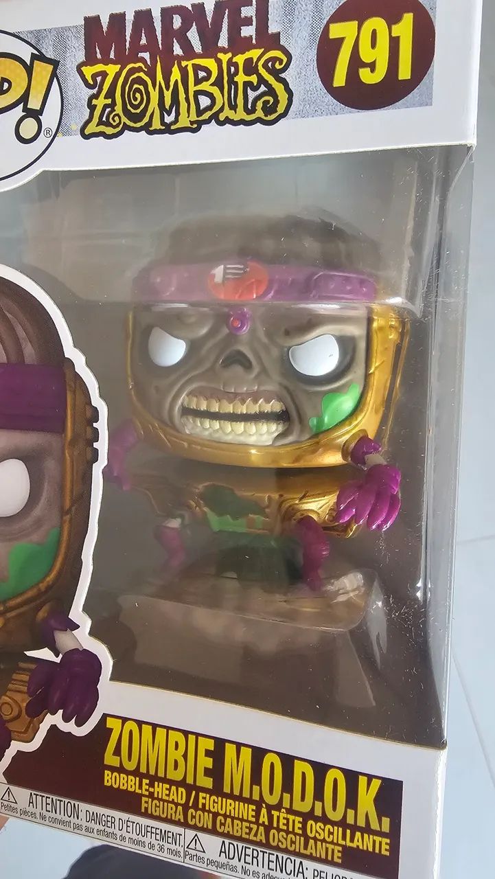 Funko Pop Marvel 791 Zombie Modok ORIGINAL/NOVO - Foto 2