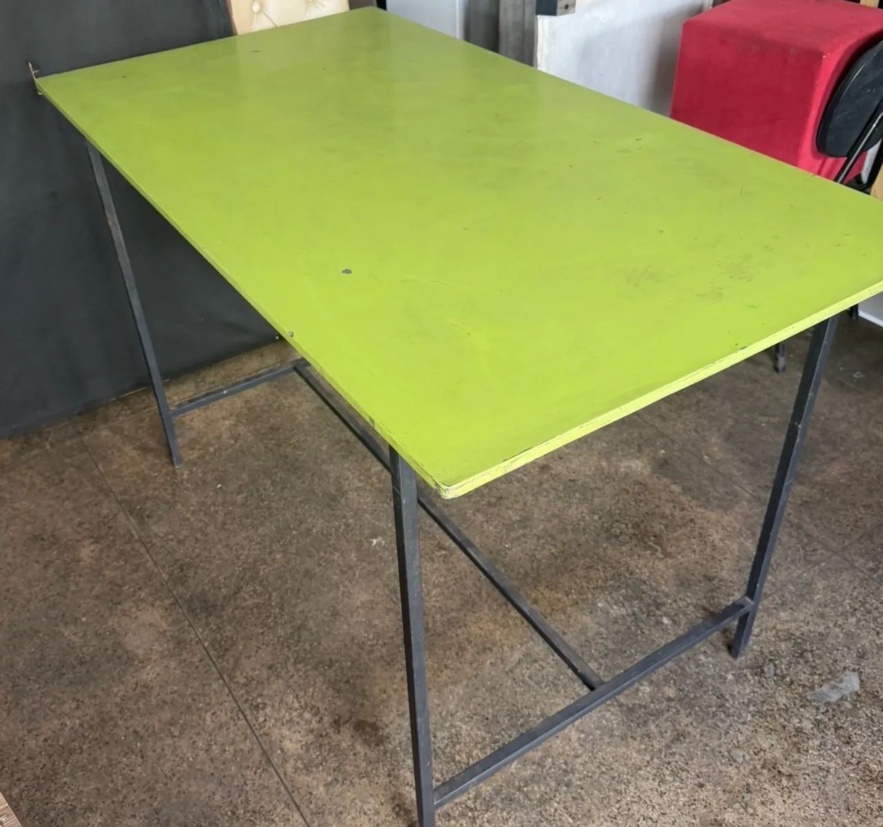 Mesa pra cozinha de restaurante lanchonete com  base alta  - Foto 4