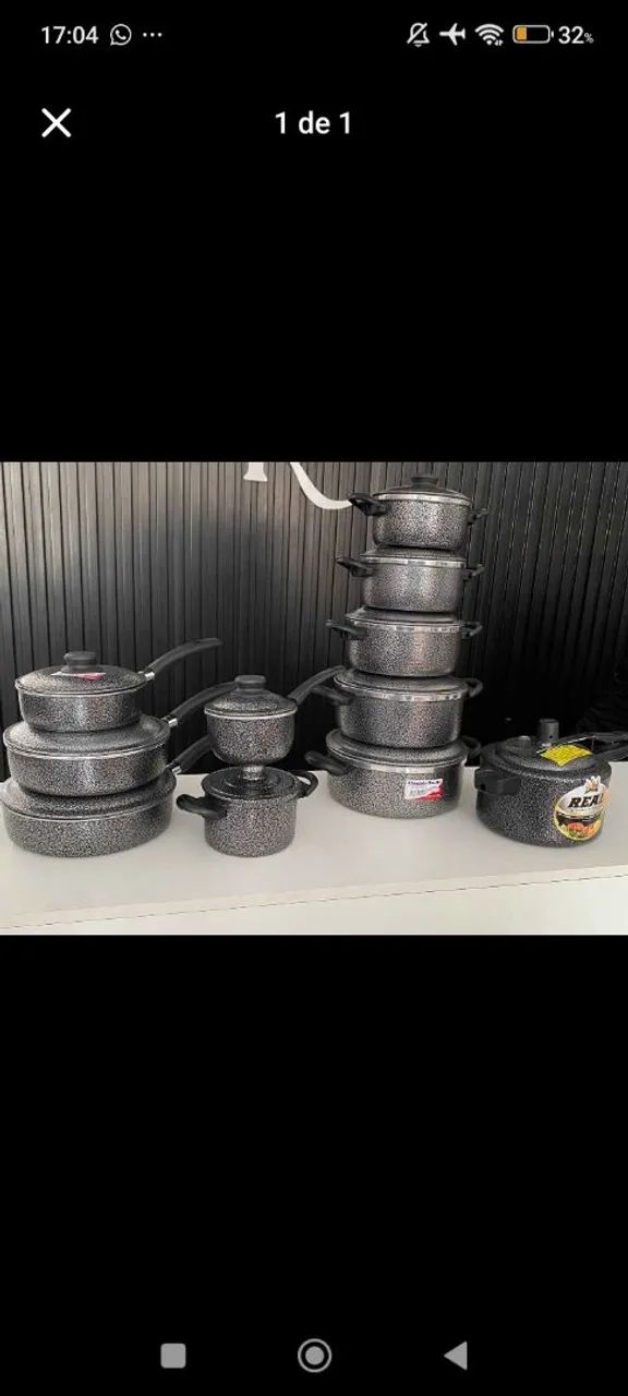 Kit de panelas completo