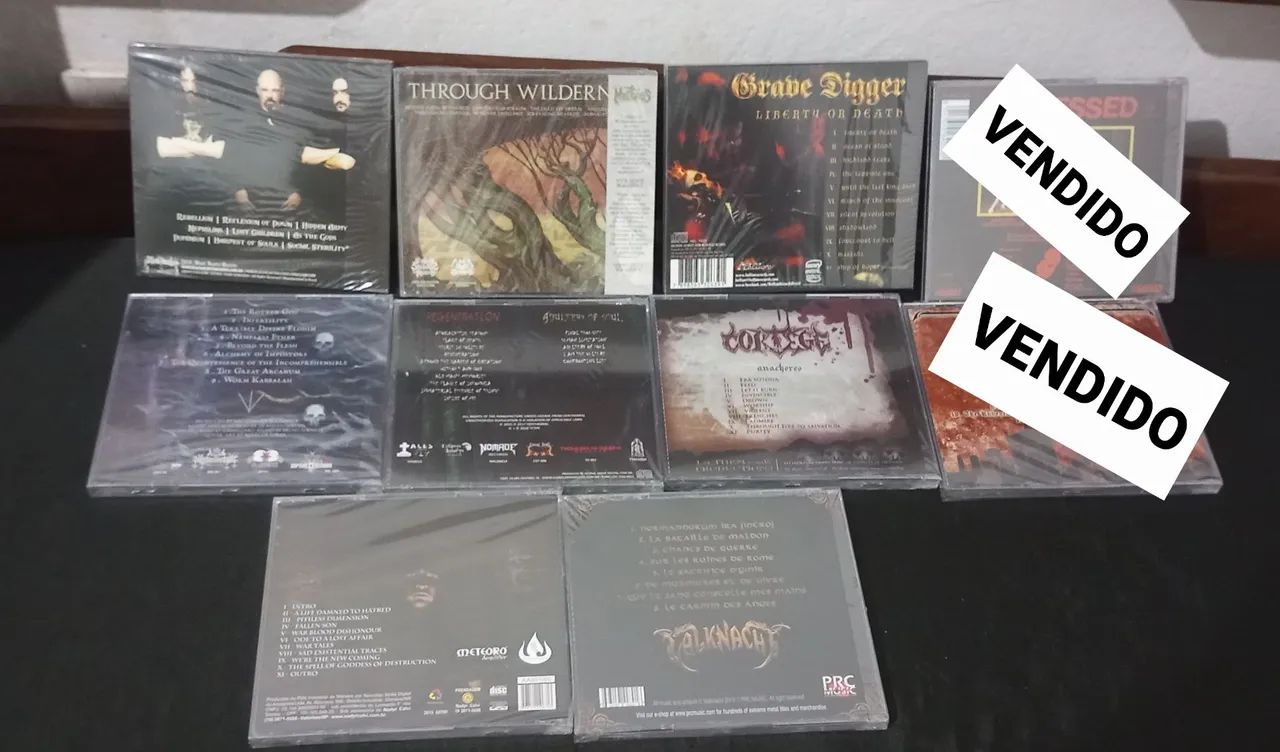 CDs de Metal Lacrados - Foto 2