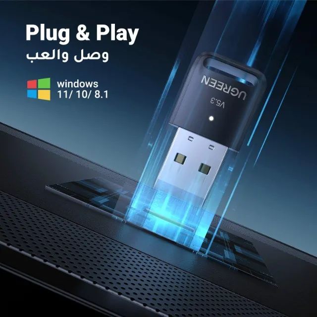 Adaptador USB Bluetooth 5.3 UGREEN Original | 5 Dispositivos Simultâneos - Foto 3