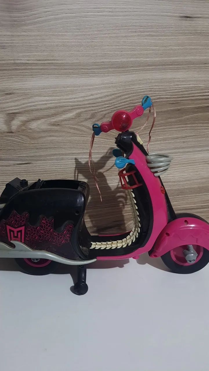 Moto com controle remoto da moster high  - Foto 5