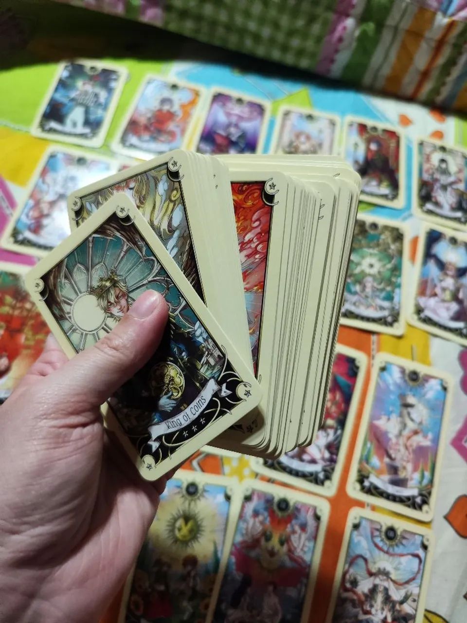 Baralho Tarot ilustração estilo mangá - Foto 4