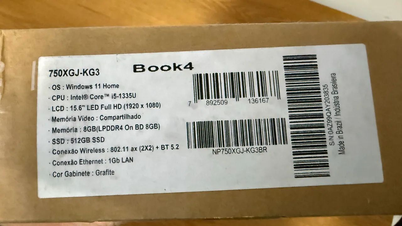 Galaxy Book 4 - Core i5 13th - 8gb - NVME 512GB - Foto 3